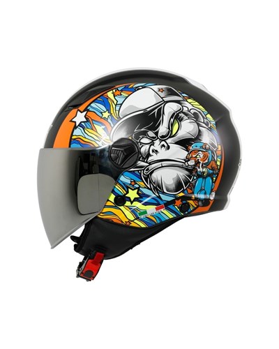 Sway SW 765 Kong Black Kask - MotoDede