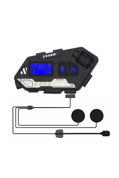 Fazer F48 Fenerli ve Radyolu Motosiklet İnterkom Cihazı - MotoDede