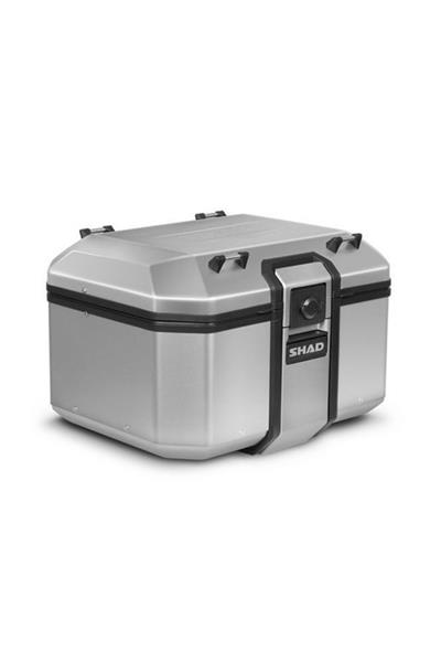 SHAD TR-48 Silver Terra Alüminyum Arka Çanta - MotoDede