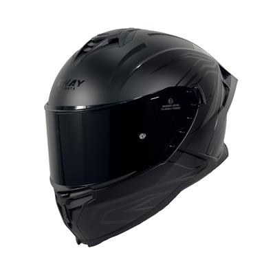 Sway SW 867 Black Line Full Face Kask - Siyah - MotoDede