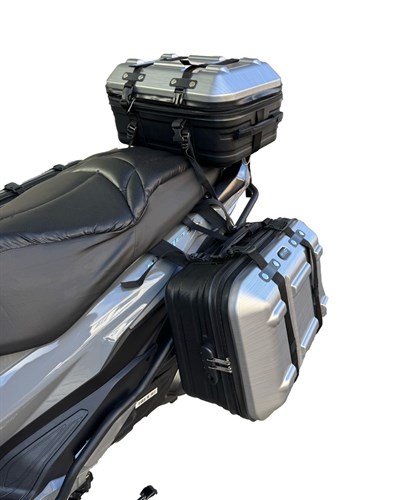 Forte GT 70901 Silver Körüklü Yan Heybe Çanta - MotoDede