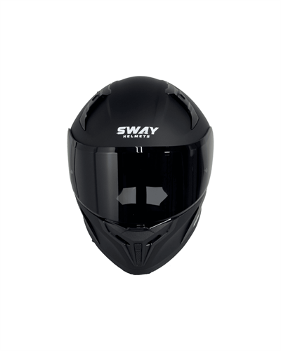 Sway F357 Full-Face Motosiklet Kaskı - Mat Siyah