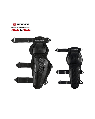 Scoyco K56 Dizlik & H56 Dirseklik Motosiklet Koruma Seti - MotoDede