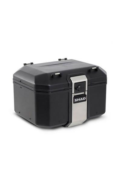 SHAD TR-48 Black Terra Alüminyum Arka Çanta - MotoDede