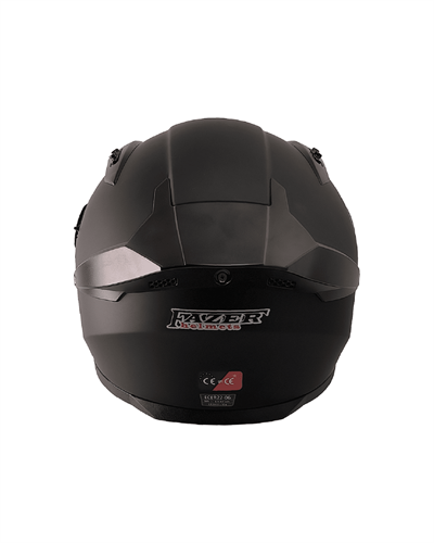 Fazer Helmets FX-211X Full Face Güneş Vizörlü Kask - Mat Black - MotoDede