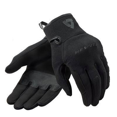 Revit Cool Yazlık Havalandırmalı Motosiklet Eldiveni - Siyah - MotoDede