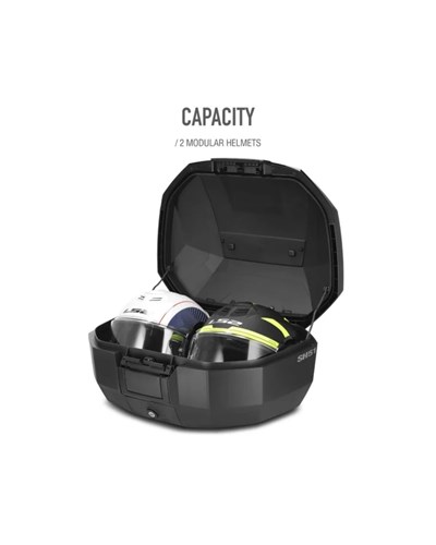 Shad SH51 Alüminyum Kapaklı Arka Çanta (Topcase) - 51 Litre - MotoDede