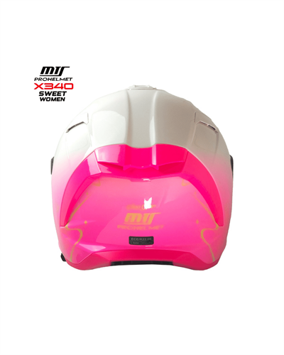 MTS Prohelmet X340 Sweet Women Tam-Yüz Motosiklet Kaskı - MotoDede