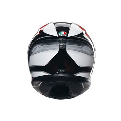 AGV KASK/K6 S MPLK HYPHEN BLK RED WHITE