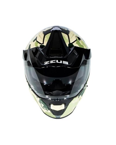 Zeus ZS-913 B6F Yellow Green Kapalı Motosiklet Kaskı - MotoDede