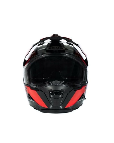 Zeus ZS-913 Solid Siyah BF8 Kırmızı Kapalı Motosiklet Kaskı - MotoDede