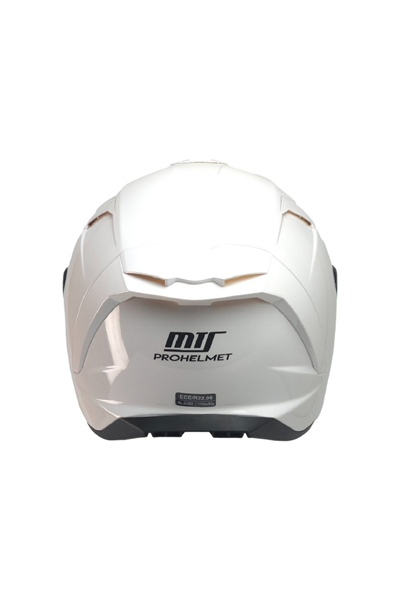 MTS X340 White Full Face Motosiklet Kaskı - MotoDede
