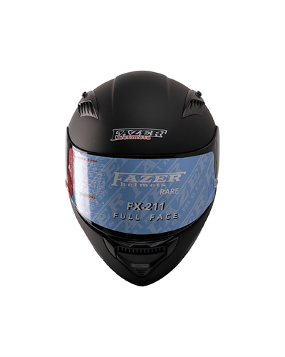 Fazer Helmets FX-211X Full Face Güneş Vizörlü Kask - Mat Black - MotoDede