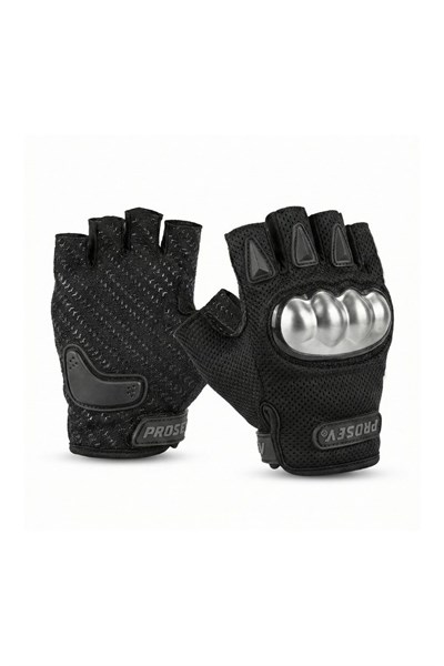 Prosev 4250-0445 Yarım Parmak Motosiklet Eldiveni - MotoDede