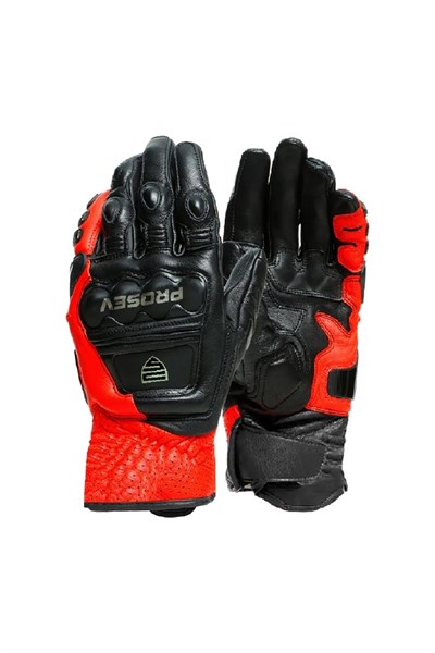 Prosev GL60 Titanyum Korumalı Deri Motosiklet Eldiveni - MotoDede