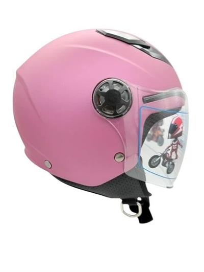 Free-M FR215 Pembe Yarım Çocuk Kaskı