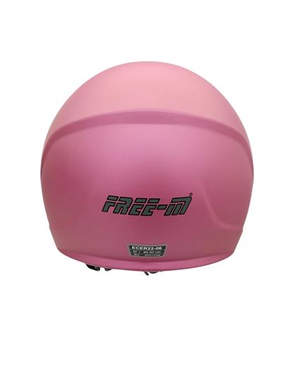Free-M FR215 Pembe Yarım Çocuk Kaskı