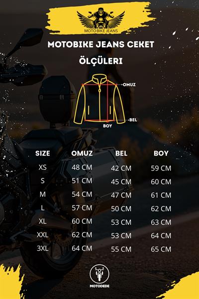 Motobike Jeans Aramid Destekli Kot Motosiklet Ceketi Fileli Kamuflaj Desenli – (Korumalar Hariç)