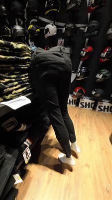 MOTOBIKE JEANS PNT/2002 BAYAN COMMON SİYAH DÜZ PANTOLON