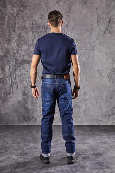 MOTOBIKE JEANS PNT/5013 DÜZ MAVİ
