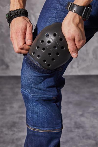 MOTOBIKE JEANS PNT/5013 DÜZ MAVİ