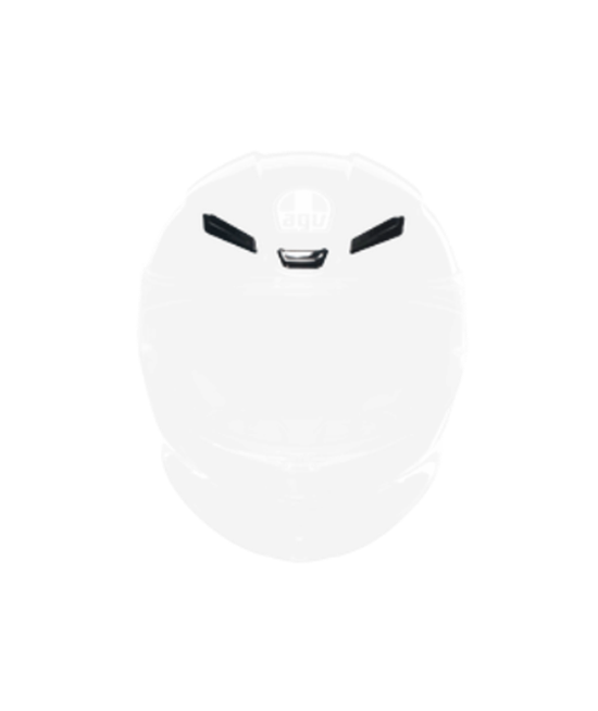 AGV -KIT FRONT VENTS EXTERNAL PART K6 BLACK