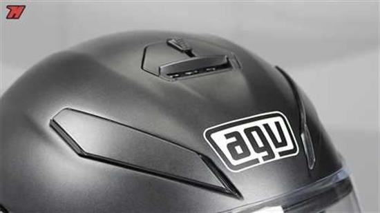 AGV KASK YEDEK /PAINTED TOP VENT K5/K5-JET MATT BLK