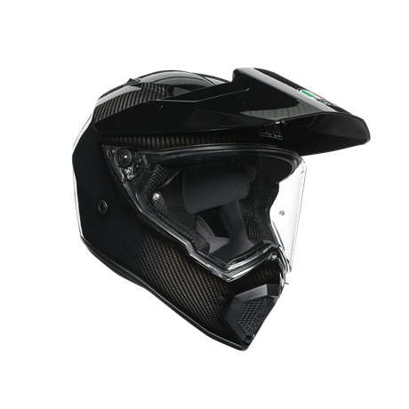AGV KASK/AX-9 SOLID GLOSSY CARBON