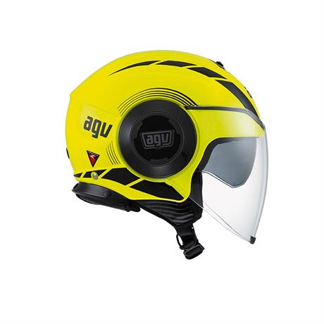 AGV KASK/FLUID MULTI EQUALIZER YLW FLU BLK
