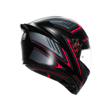 AGV KASK/K1 S E2206 SLING MATT BLACK PINK CONFİGURATİON