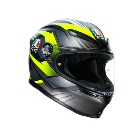 AGV KASK/K6 MULTI MPLK EXCITE MATT CAMO YLW FLUO