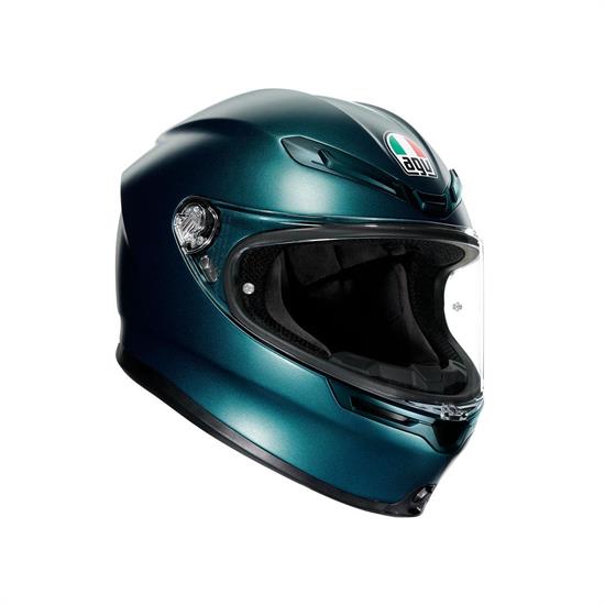 AGV KASK/K6 SOLID MPLK PETROLIO MATT