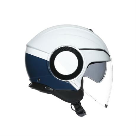 AGV KASK/ORBYT MULTI BLOCK MATT LIGHT GREY EBONY WH