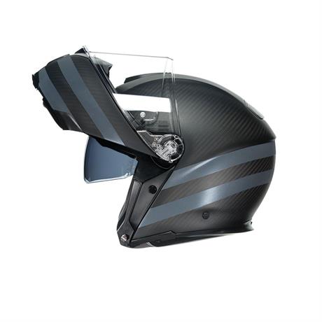 AGV KASK/SPORTMODULAR MULTI PLK DARK REFRACTIVE CRB BLK
