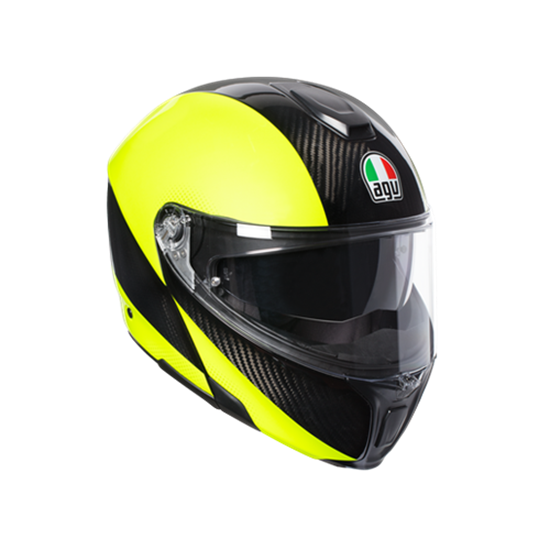 AGV KASK/SPORTMODULAR MULTI PLK HIVIS CR.YLW.FL