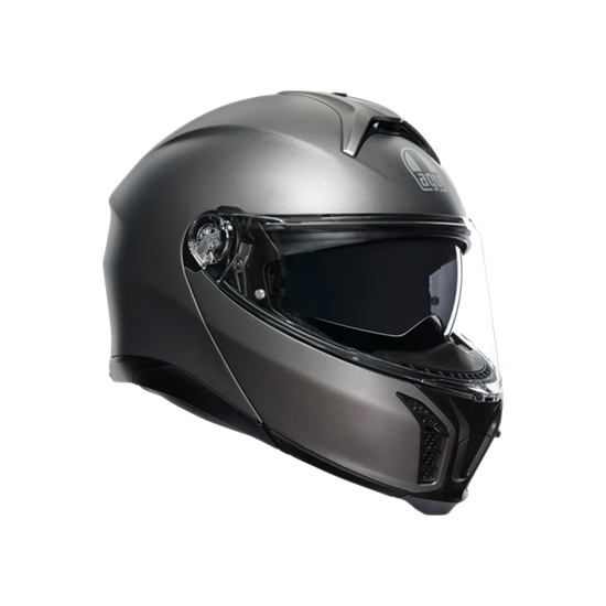 AGV KASK/TOURMODULAR SOLID MPLK LUNA GREY MATT
