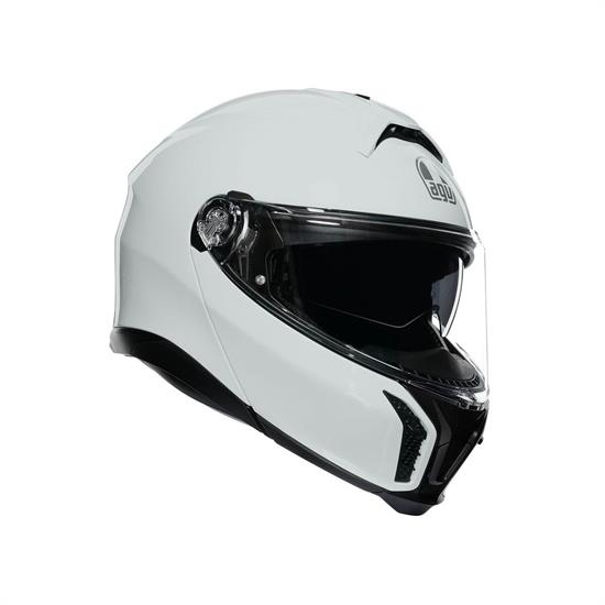 AGV KASK/TOURMODULAR SOLID MPLK STELVIO WHITE
