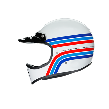 AGV KASK/X101 ECE MULTI DAKAR 87 RED BLUE