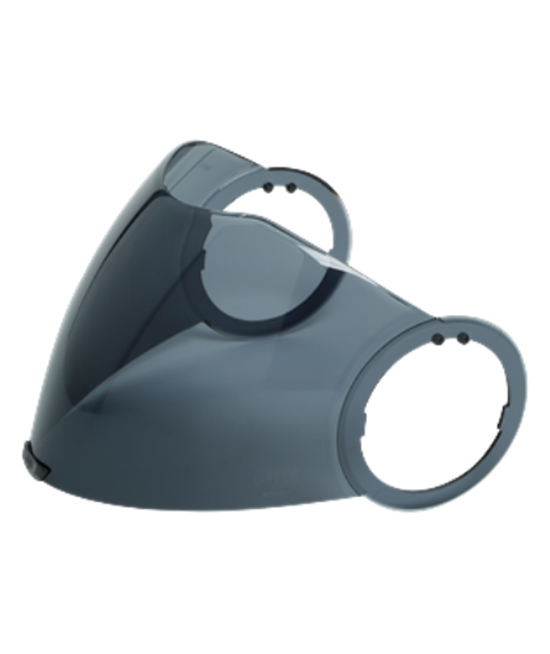 AGV/VISOR ORBYT-FLUID (XS-S) SMOKE