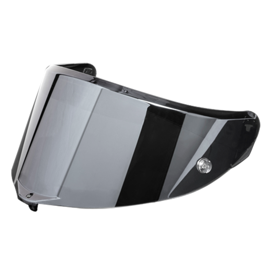 AGV/VISOR PISTA GP RR/CORSA R IRIDIUM SILVER