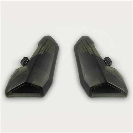 ARAI 55105729 QVF DUCT SET FROST TINT PLC BLK FOC