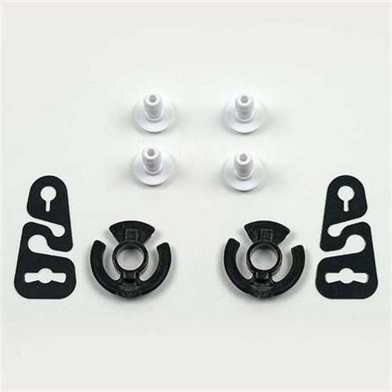 ARAI-55112450 TX-(4) SCREW SET WHITE