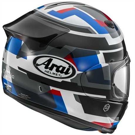 ARAI KASK-QUANTIC ABSTRACT BLUE