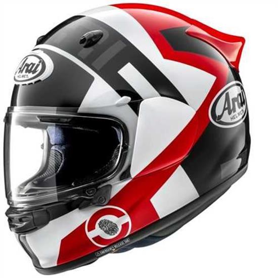 ARAI KASK-QUANTIC SPACE RED