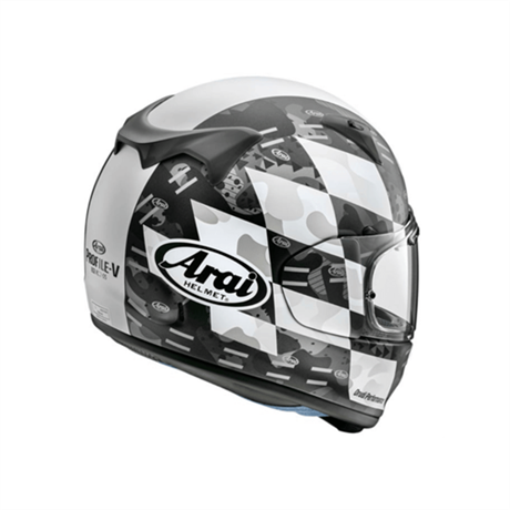 ARAI KASK/PROFILE-V PATCH WHITE