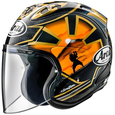 ARAI KASK/SZ-R VAS PEDROSA SPIRIT GOLD