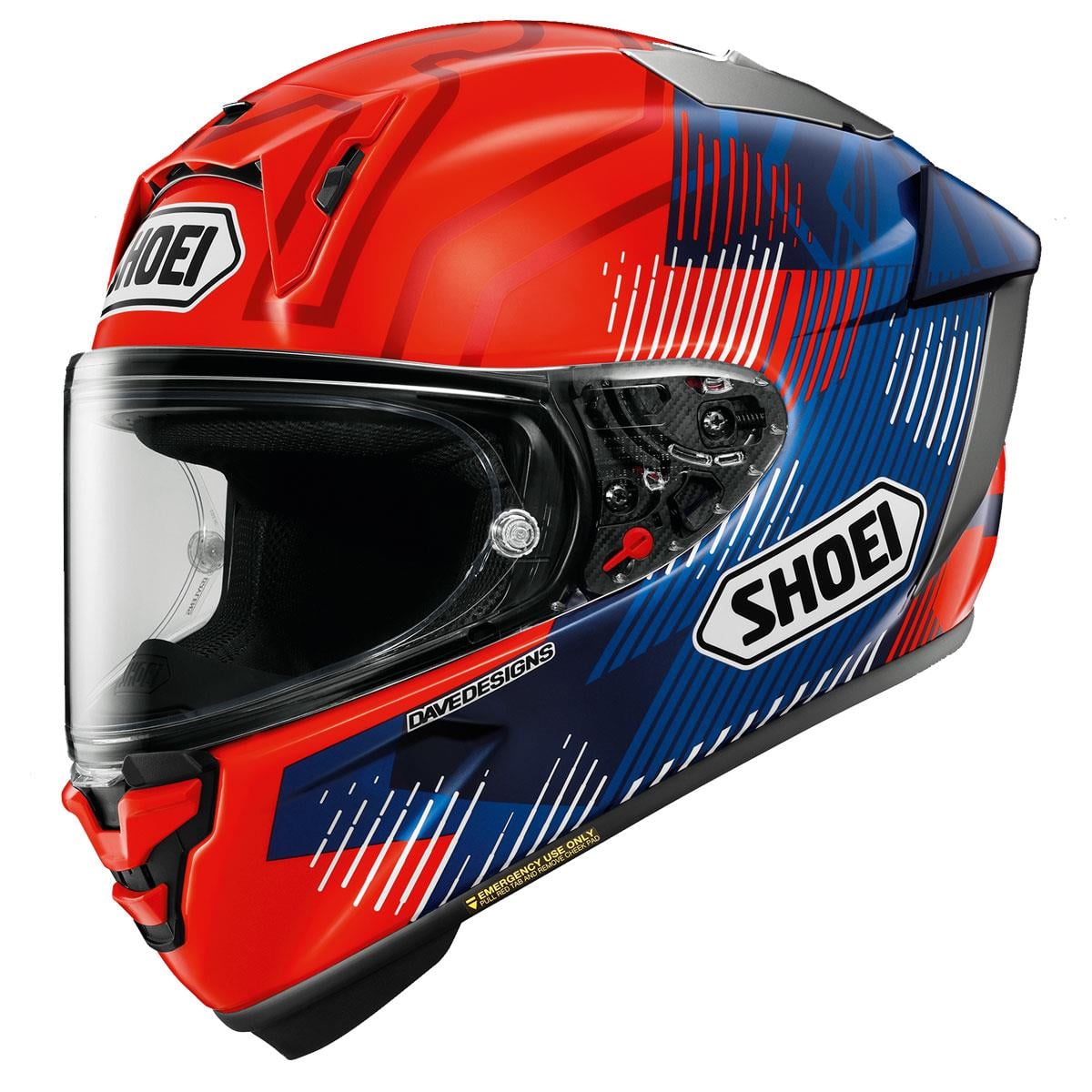 SHOEI X-SPIRIT PRO MARQUEZ 8 TC-1 – FIM Onaylı Yarış Kaskı | Shoei
