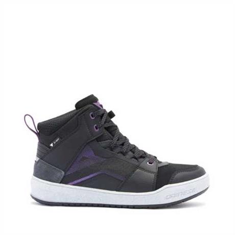 DAINESE AYAKKABI/ SUBURB D-WP SHOES WOMEN BLACK/WHITE METAL