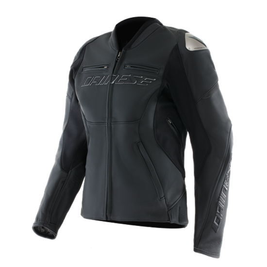 DAINESE CEKET RACING 5 LEATHER WMN BLK BLK