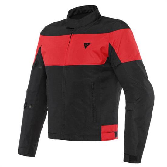 DAINESE CEKET/ELETTRICA AIR TEX BLK BLK LAVA RED